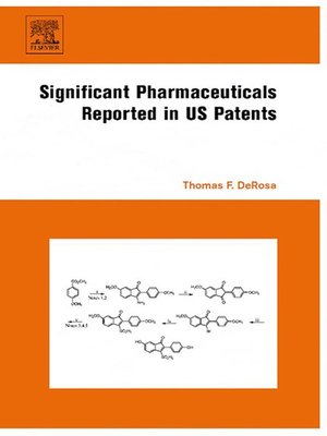 cover image of Significant Pharmaceuticals Reported in US Patents